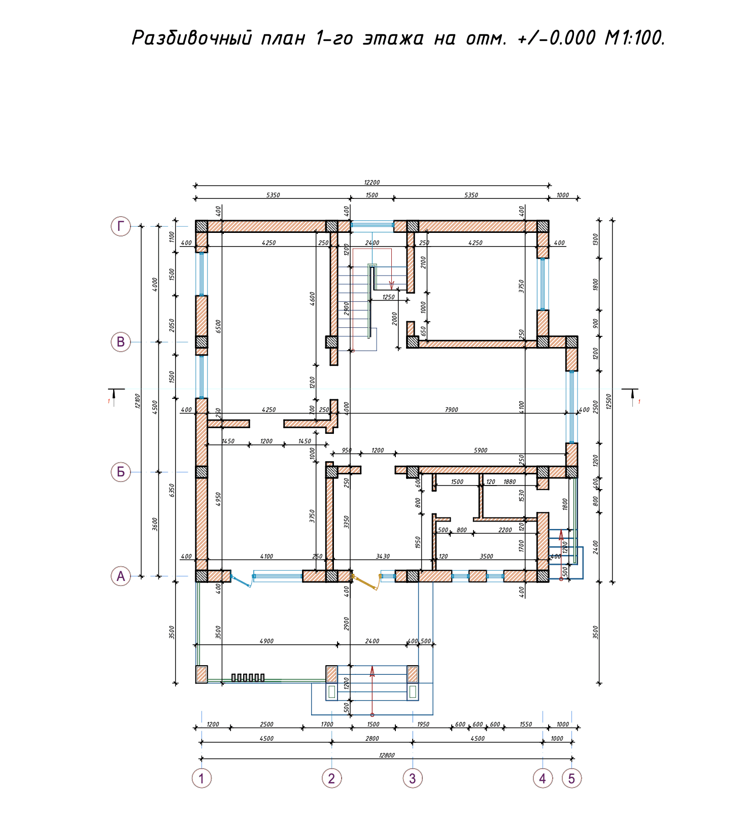 4-комн. Двухэтажный дом ~280 м² (4 спальни + Гараж + Терраса)